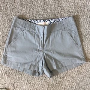 Jcrew Gray chino shorts